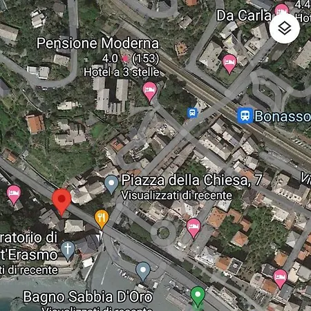 Nido Al Mare Apartment Bonassola Exterior photo